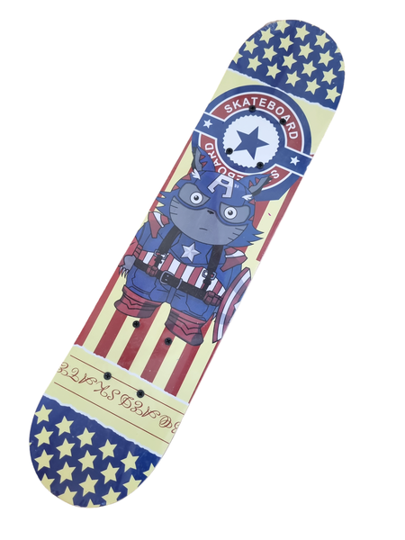 Kids Skateboard Stars Animated 60cm