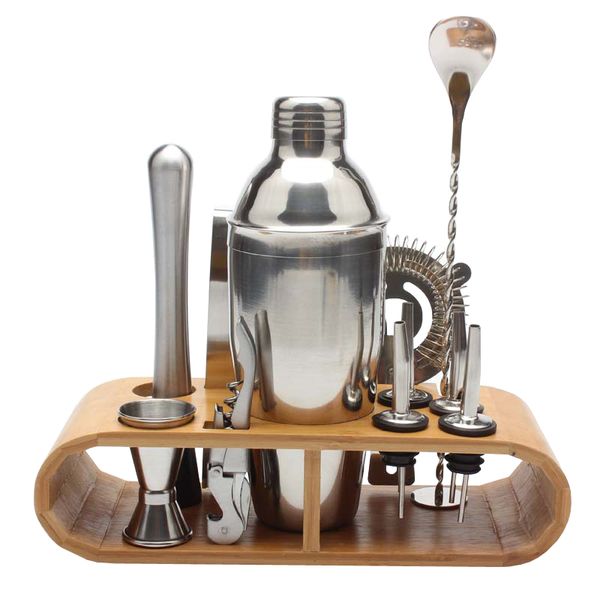 Kitchen Stainless Steel Bar Cocktail Shaker Set