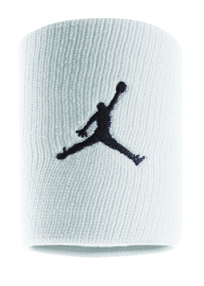 Jordan Jumpman Wristbands 2 Pack - White/Black OSFM