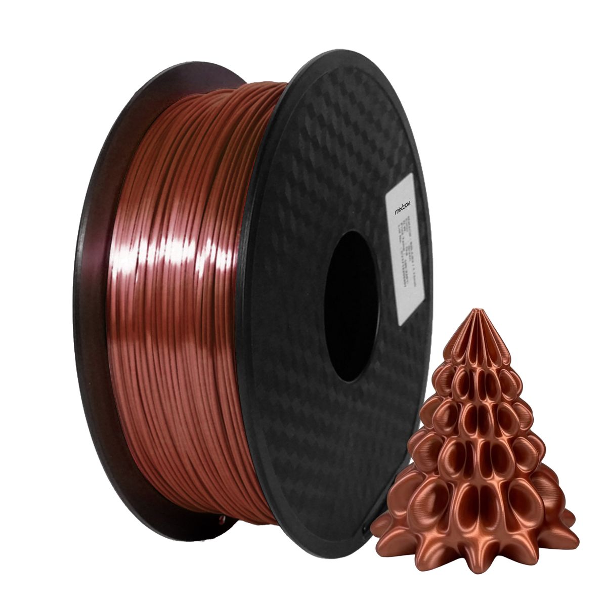 Mix Box 3D Printing PLA Silky Silk Filament 330m,1.75mm ,1KG