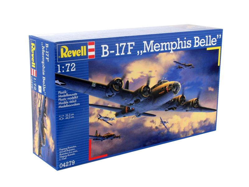 Revell 1/72 B-17F "Memphis Belle" Plane Plastic Model Kit