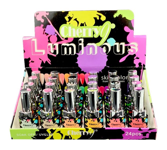 Cherry 24 Piece Luminous Uv Gel