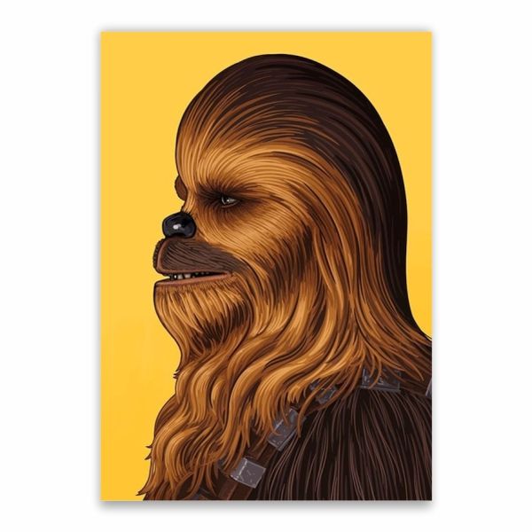 Chewbacca Portrait Poster - A1
