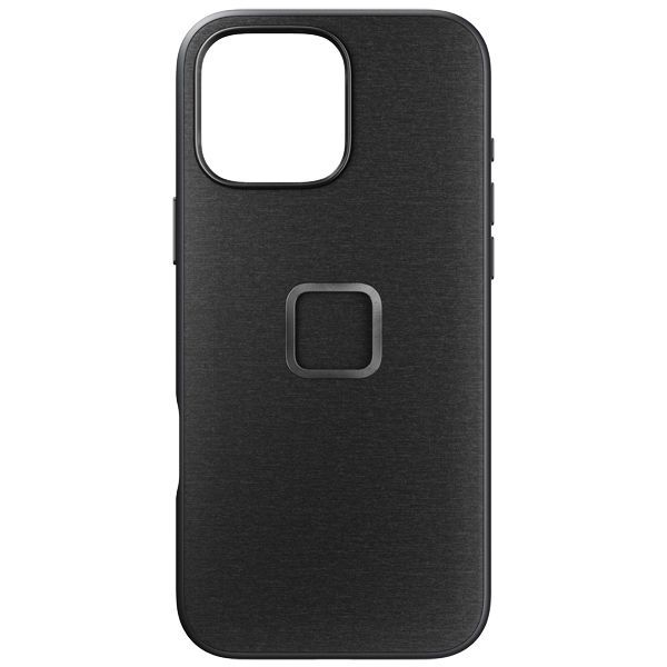 Peak Design Everyday Case compatible with iPhone 16 Series Charcoal
