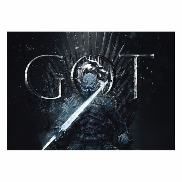 Game of Thrones Abstract Darkly - A1 Poster