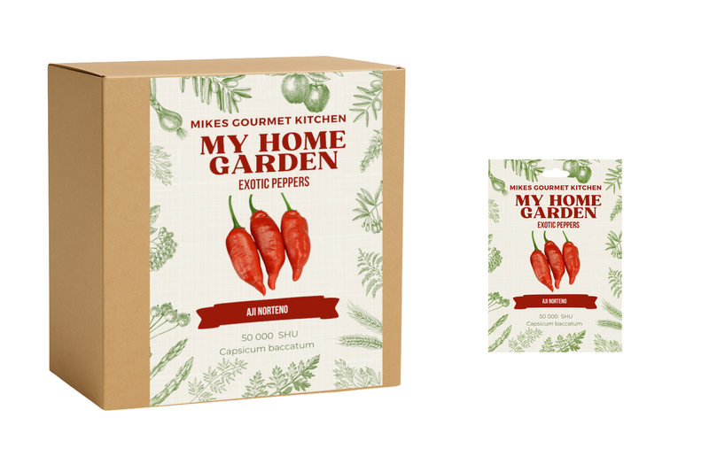 Chilli Grow Kit Complete - Aji Norteno chilli + Seed pack