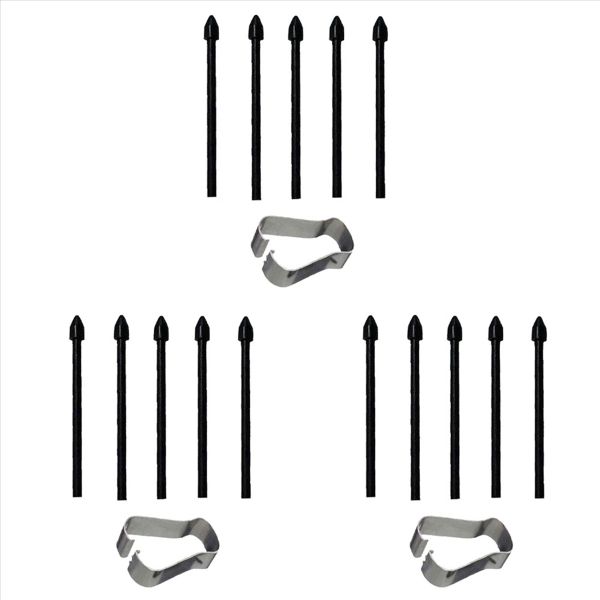Touch Stylus S Pen Tips Nibs+ Pen Clip Compatible with Samsung Tab S7 S7+