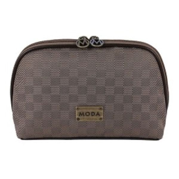Moda Ladies Womens Cosmetics Make Up Case Pouch Bag Purse with 2 Zips