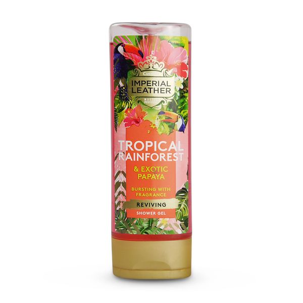 Imperial Leather - Shower Gel - Tropical Rainforest &amp; Exotic Papaya - 250ml