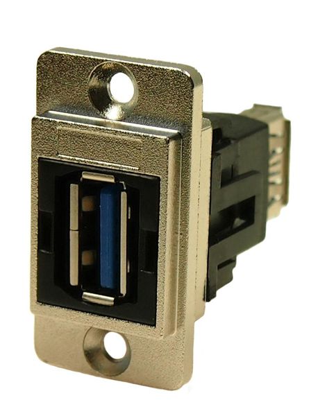 Cliff Electronic (CP30705NM) USB Adapter, CSK Hole, USB 3.0