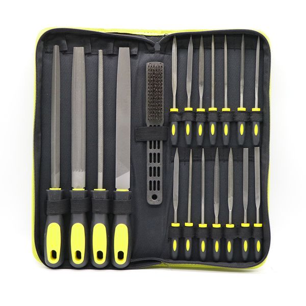 Knife Set Steel File Set File Set Set Thwart Tool Kit 19PCS
