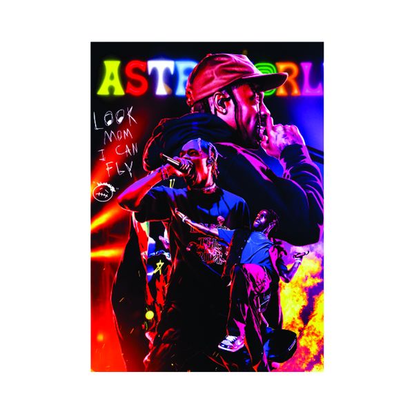I'm Flying AstroWorld - A1 Poster