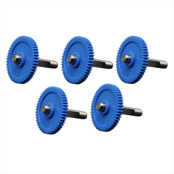 5 Pcs For Btech Extruder Shaft Extrusion Gear Motor White