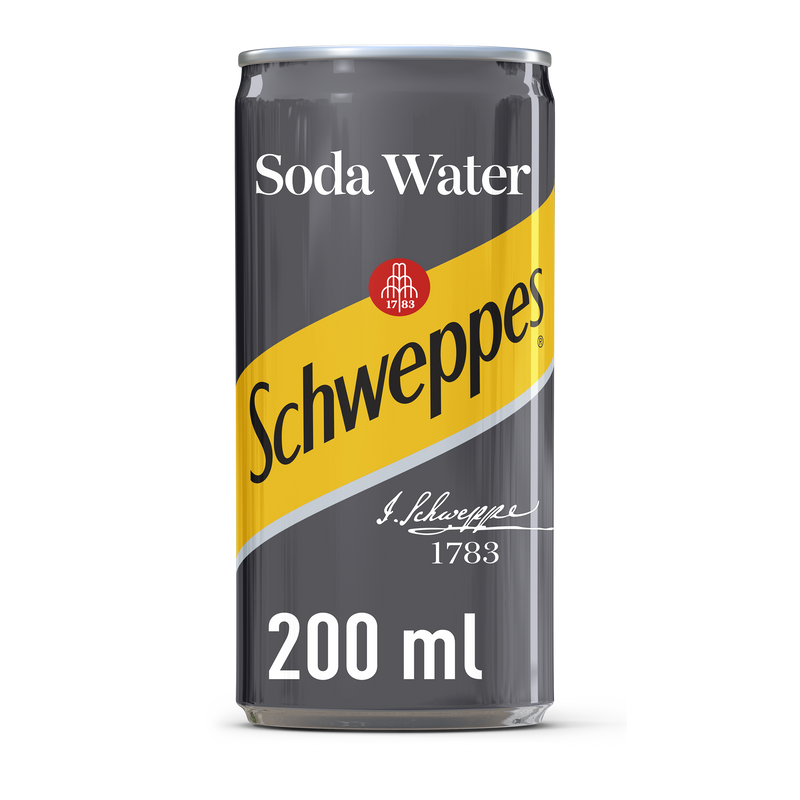 Schweppes Soda Water 24 x 200ml Shop Today. Get it Tomorrow!