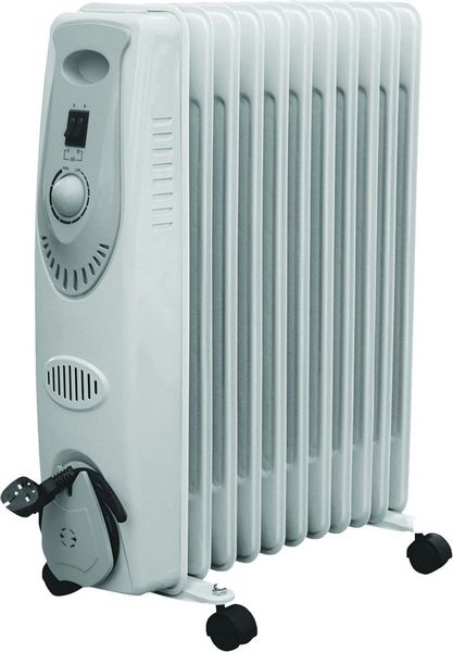Oil Radiator Heater 9 Fin Adjustable Heat