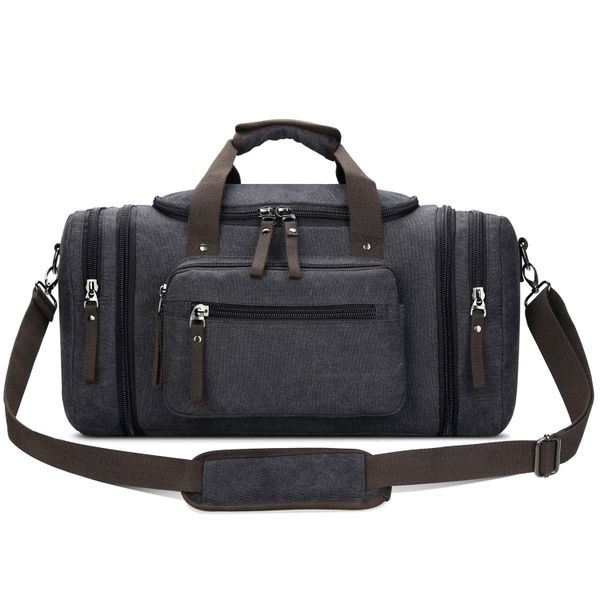 Canvas Travel Duffle Bag | Men's Overnight Weekend Birthday Gift