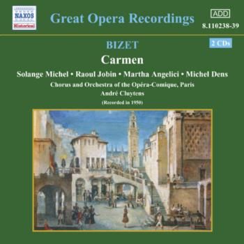 Carmen (Cluytens, Opera-comique Paris Chorus and Orchestra) (CD / Album)