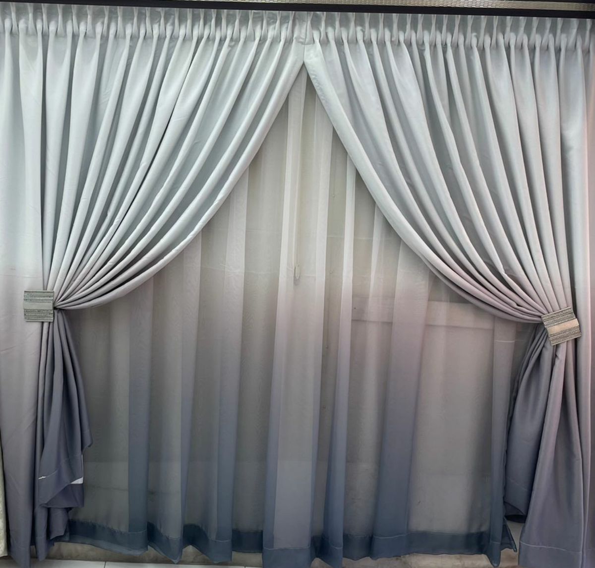 Plain Curtain Set 5m x 2.40m Shop Today. Get it Tomorrow