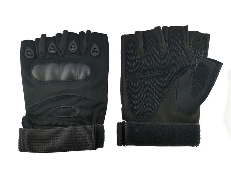 Hand Tactical Gloves Half Fingers -Black
