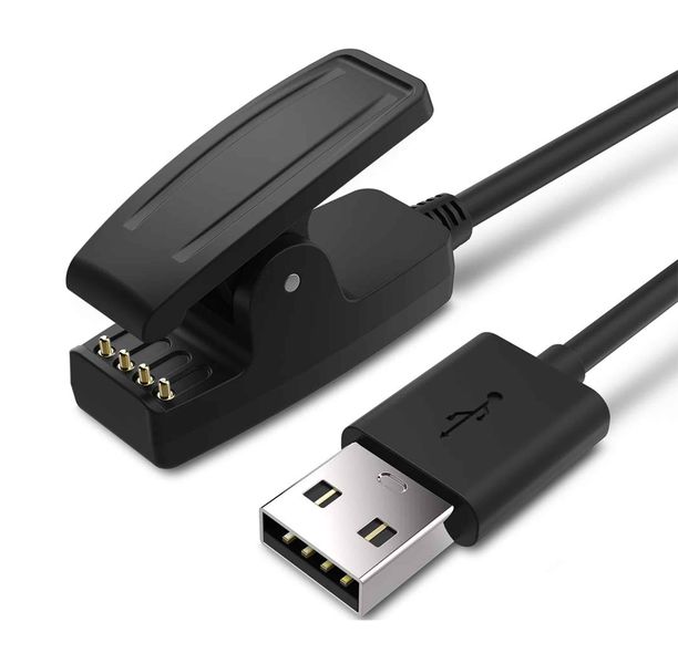 Replacement USB Charger Cable/Clip for Garmin Forerunner 735XT/235XT/230/630