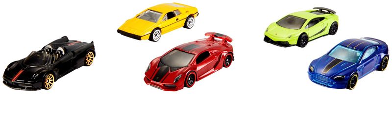 Hot Wheels 5 Car Gift Pack Die-Cast Assortment