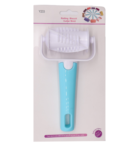 Baking Rolling Cutter for Pastry Cookie Biscuit Dumpling Ravioli Maker C