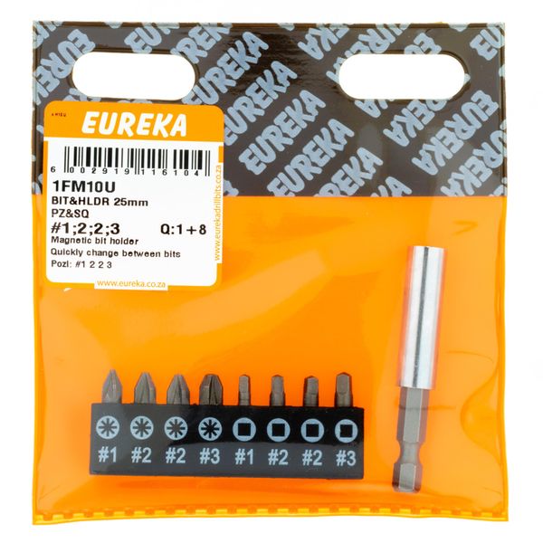 EUREKA Bit Holder Magnetic #1;2;2;3 Q:1+8 1FM10U