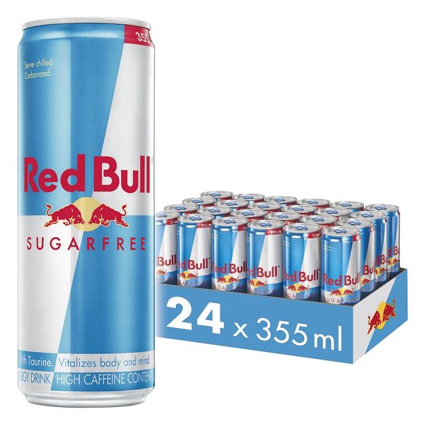 Red Bull Energy Drink Sugar Free 355ml 24 Case