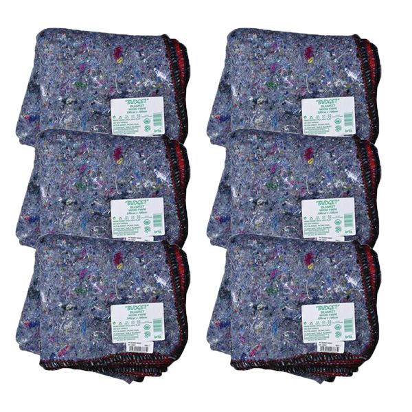 Pet Blanket Budget (100 x 100cm) - 6 Pack