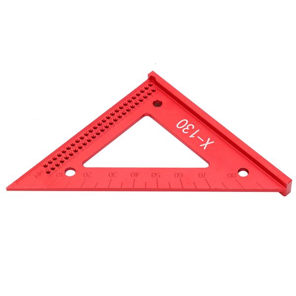 Aluminium 45 /90 Hole-Scribing Triangle Ruler