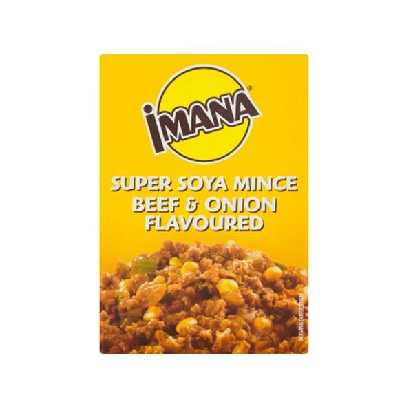 Imana Beef And Onion Super Soya Mince - 1 x 400g (1 Individual Box)