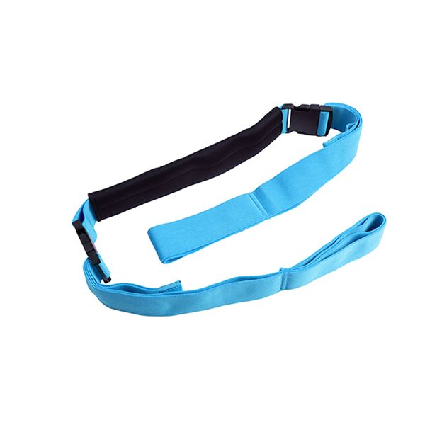 Flexibility Yoga Elastic Stretch Strap Belt for Exercise Fitness - Rose Red