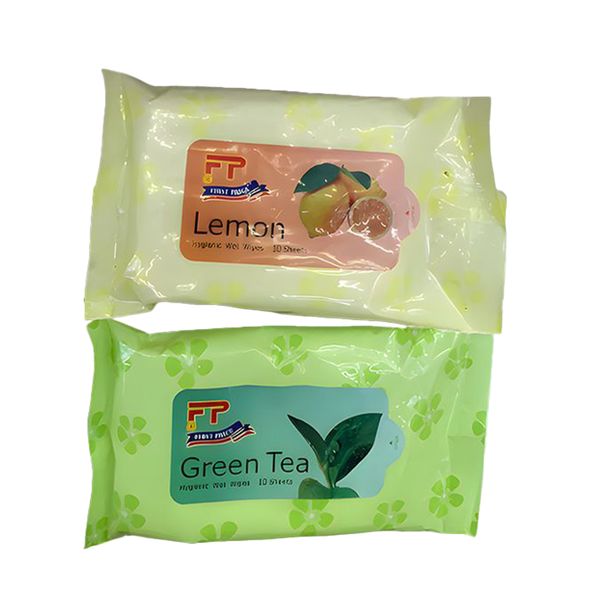 2 Pack Assorted Scented Natural 10 Moistening Multi-Use Wipes