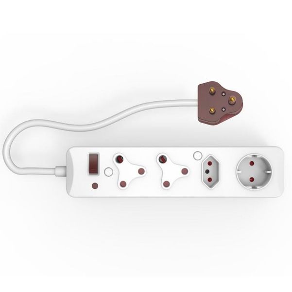 4 Ways Multi Socket-outlet CM-2604 With Surge Protected Plug