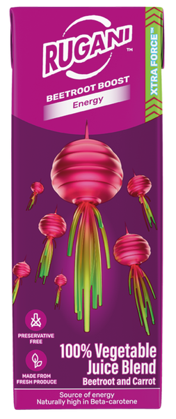 Rugani 100% Beetroot Juice - 10 x 330ml Boxes