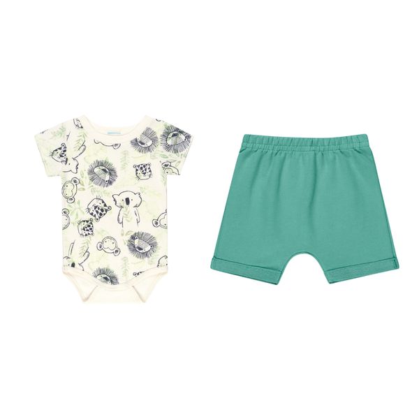 Koala Babygrow and Shorts Set
