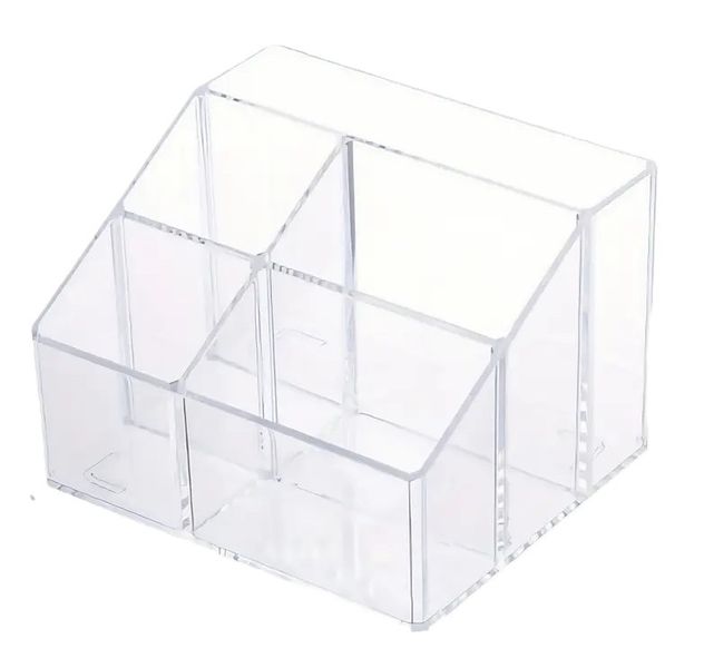5-compartment Acrylic Makeup &amp; Stationery Organizer