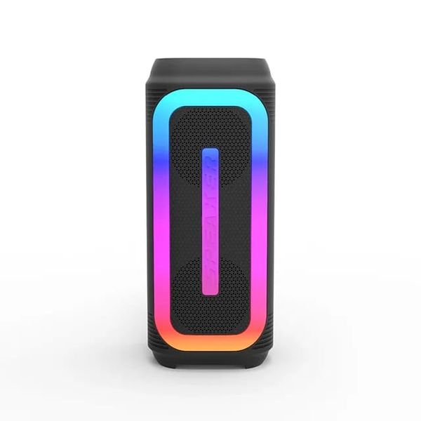 Bluetooth Portable Wireless Outdoor Speaker with Moving Colorful Lights