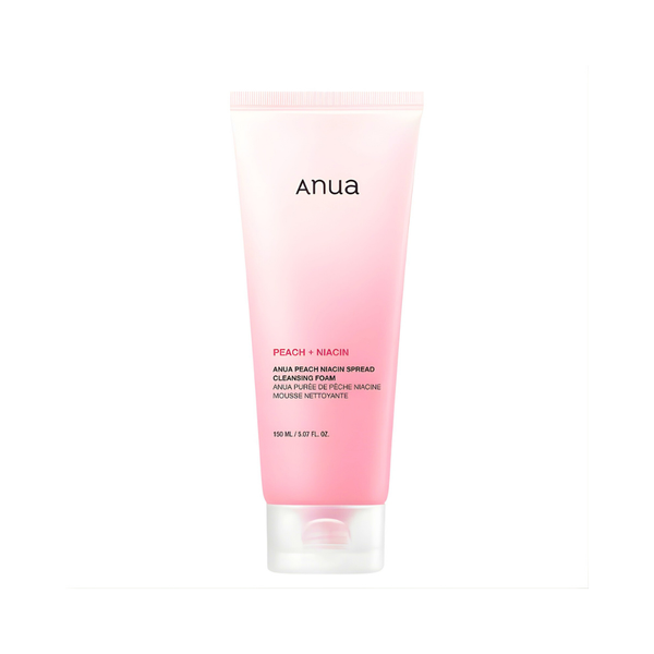 Anua Peach Niacin Spread Cleansing Foam Brightening &amp; Hydrating Cleanser