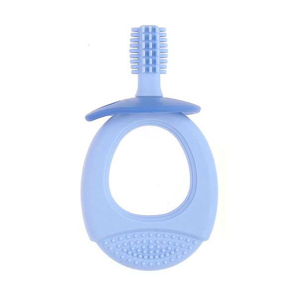 Baby Training Silicone Toothbrushes Infant Teething Cleaning Toy with Box