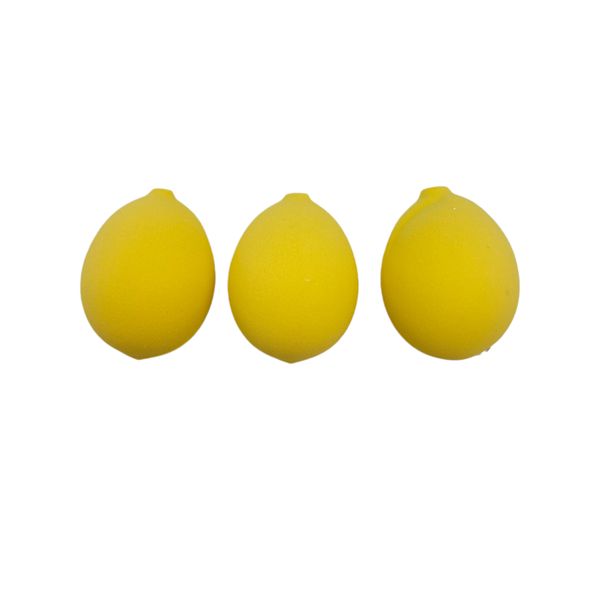 Sweet Beauty Fruit Type Lemon Soft Make Up Sponge Set -3 Piece
