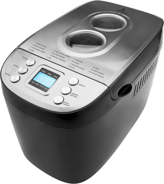 Stainless Steel Lid Automatic Warm LCD Display Bread Maker - R.564