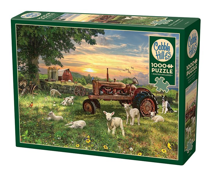 Cobble Hill Field at Sunrise 1000 Piece Puzzle