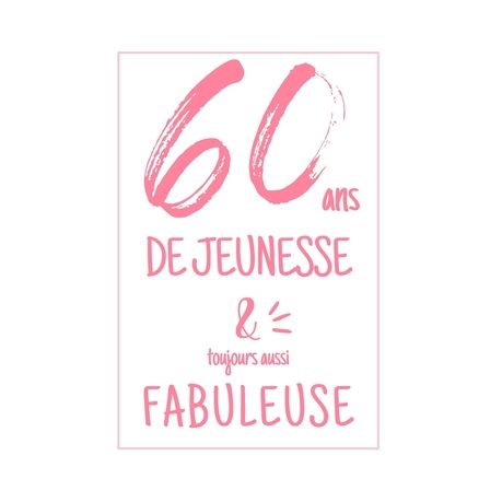 Anniversaire 60 Ans Carnet De Notes Pour Elle Une Id E Cadeau Original Et Utile Pour C L Brer Les 60 Ans De Sa Femme Sa Soeur Sa Grand Buy Online In South Africa