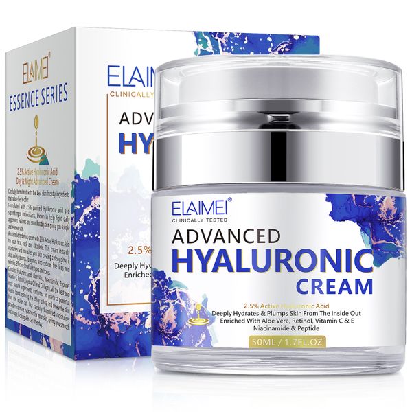 Advanced Hyaluronic Acid Cream,2.5% Active Formula, Hydrating with Niacinamide