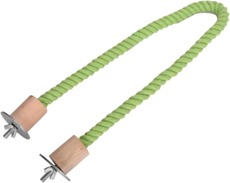 Pet Rope Perch Parrot Training Play Stand Exercise Stand for Birds 100cm