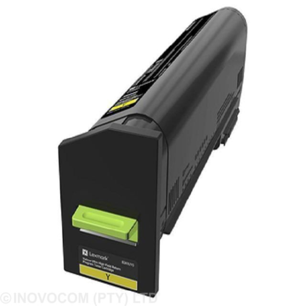 Lexmark 82K5XYE Yellow Corporate Toner Cartridge