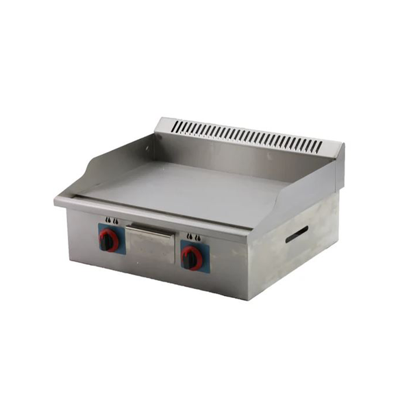 Premier Collection Flat Top Gas Double Griddle 550mm - Silver