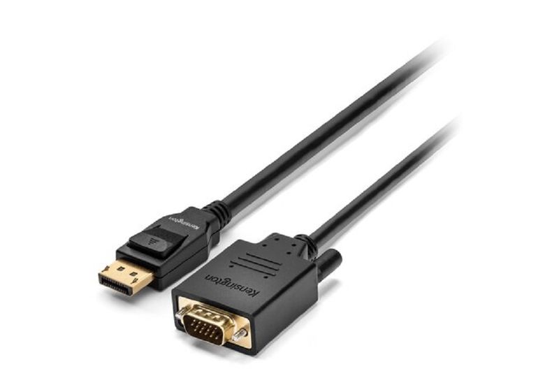 Kensington DisplayPort 1.2 to VGA Cable 1.8m - Black