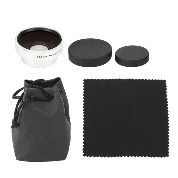 30.5mm 0.45X Wide - Optical Silver Lens